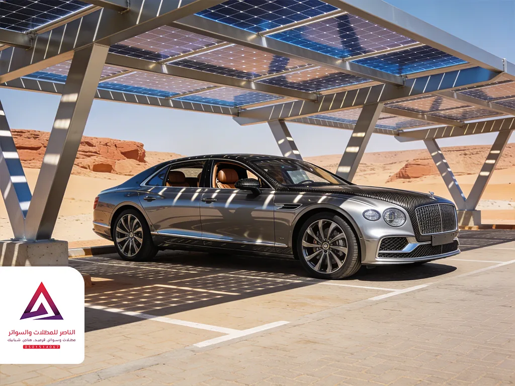 تركيب مظلة مواقف سيارات