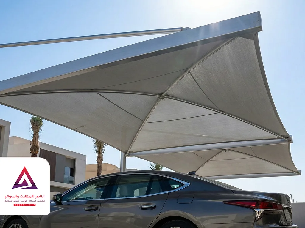 مظلات سيارات جناح طائر