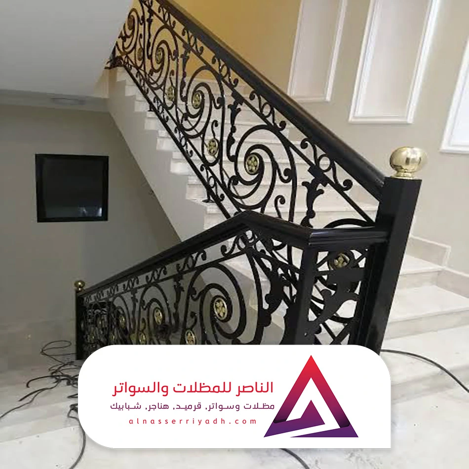 سلالم حديد مودرن بالرياض