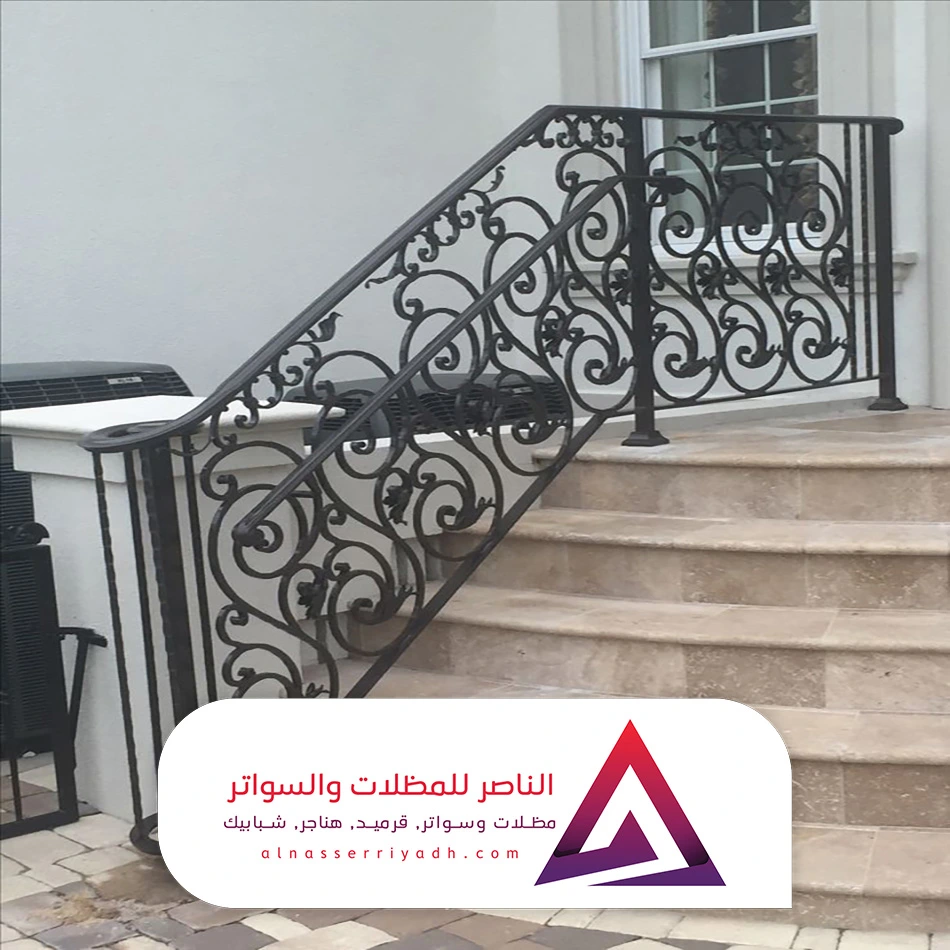 اشكال سلالم حديد الرياض