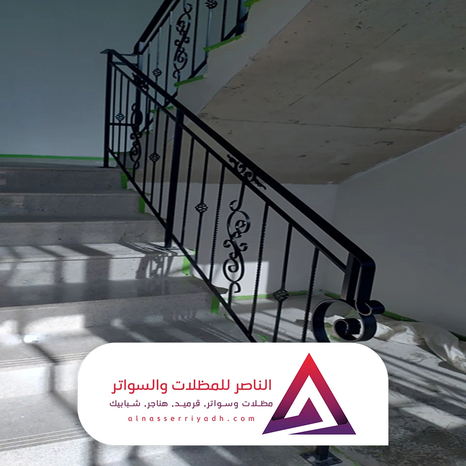 اشكال سلالم حديد الرياض