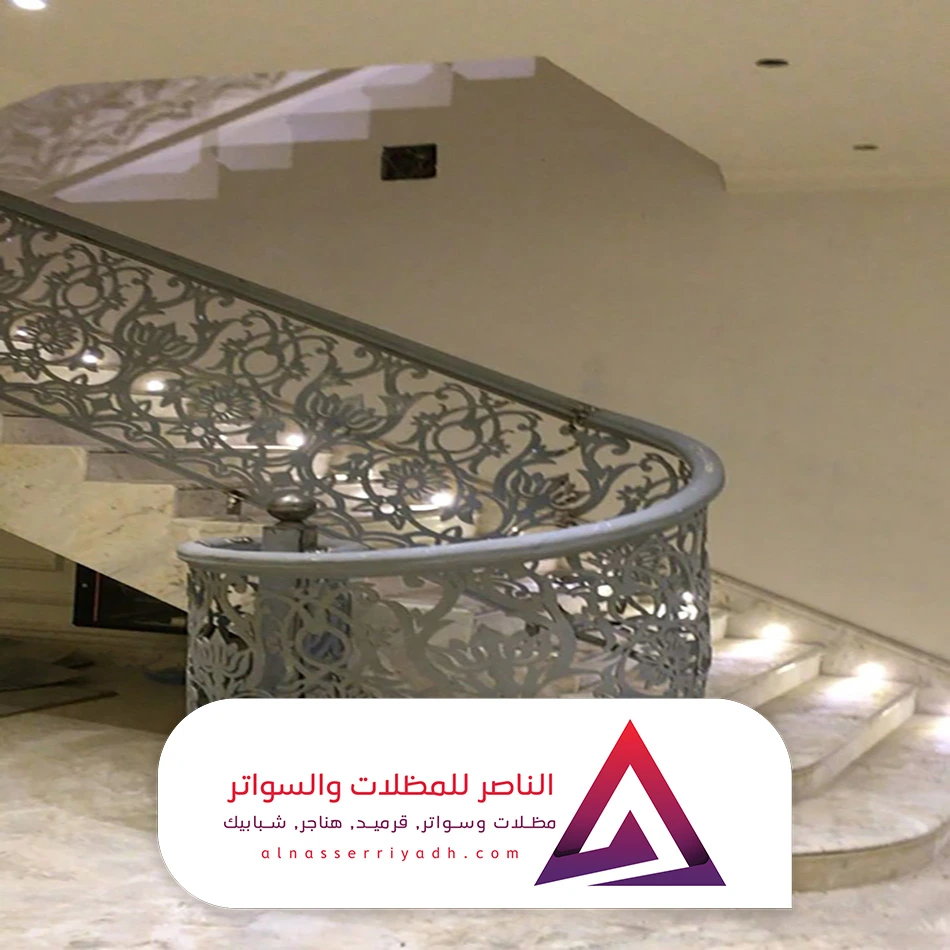 سلالم حديد مودرن بالرياض