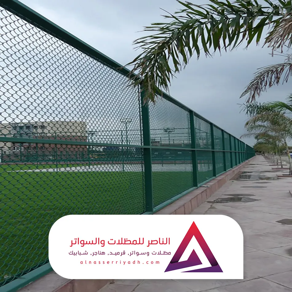 سياج حديد للمزارع في الرياض