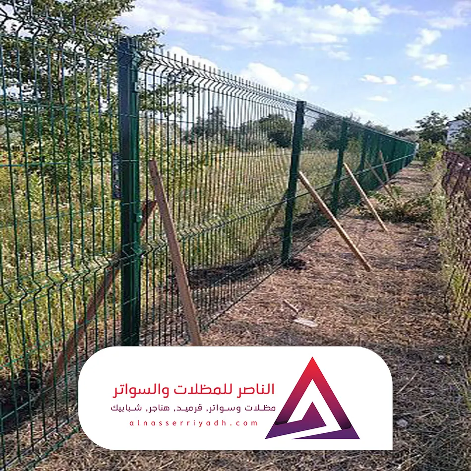 سياج حديد للمزارع في الرياض