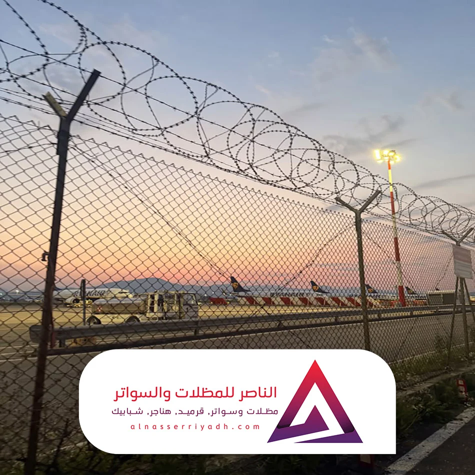 سور شبك مجلفن بالرياض