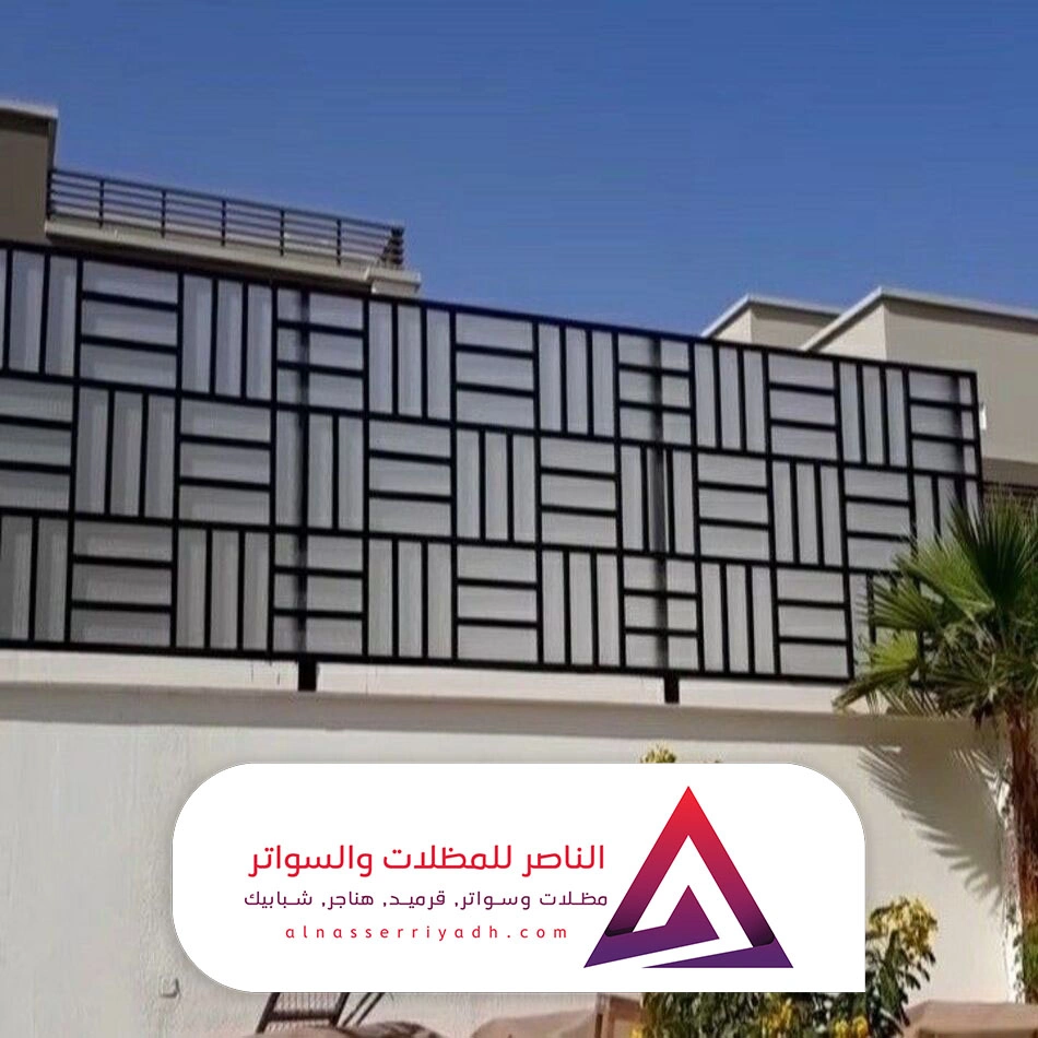 سواتر لكسان مع حديد ليزر بالرياض