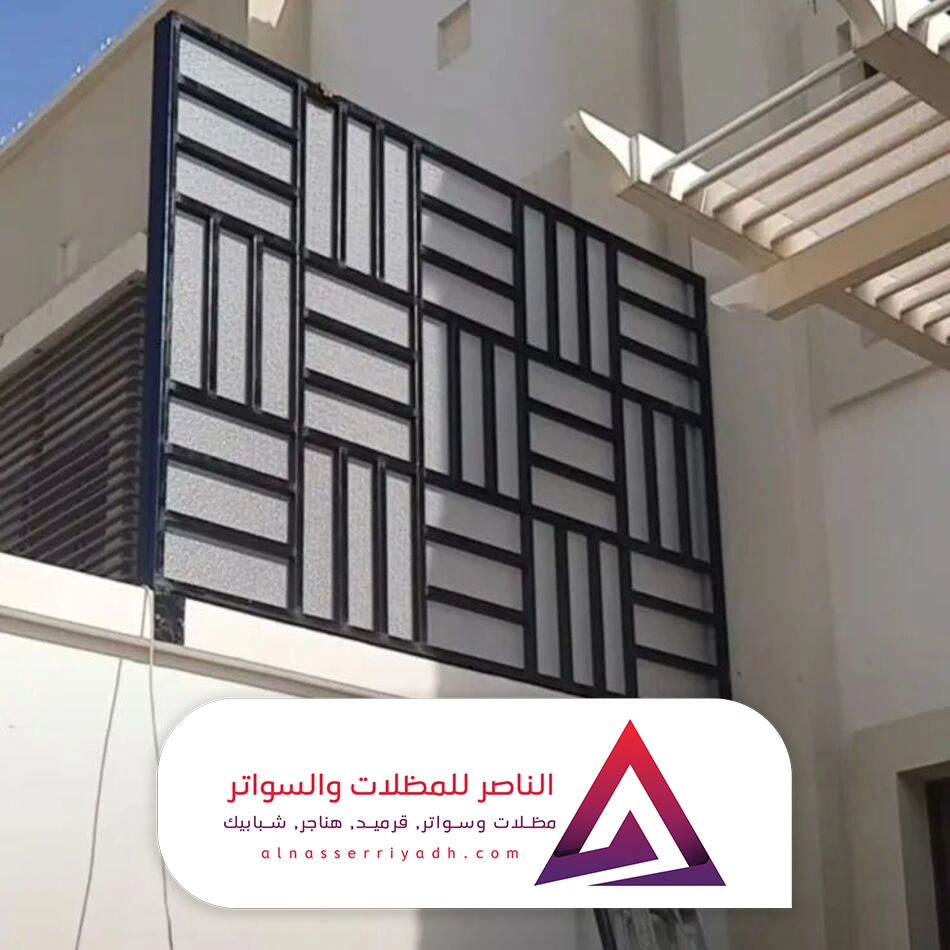 سواتر لكسان مع حديد ليزر بالرياض