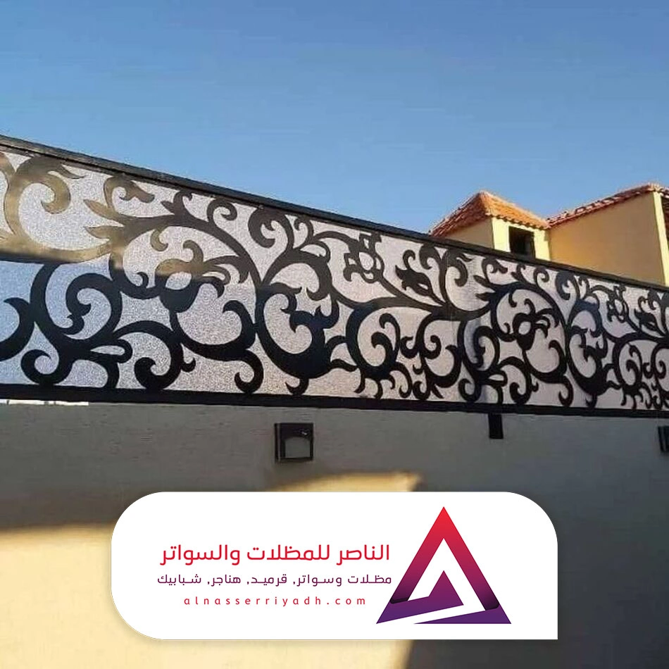 سواتر لكسان مع حديد ليزر بالرياض