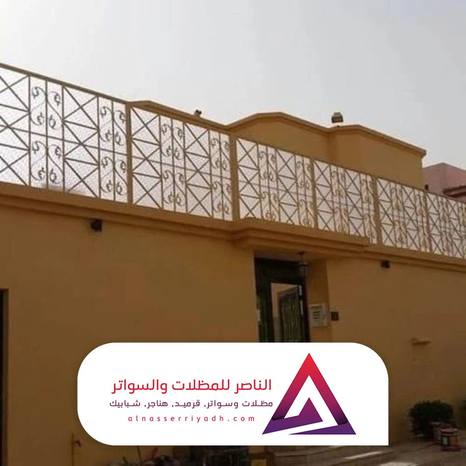 سواتر لكسان مع حديد ليزر بالرياض