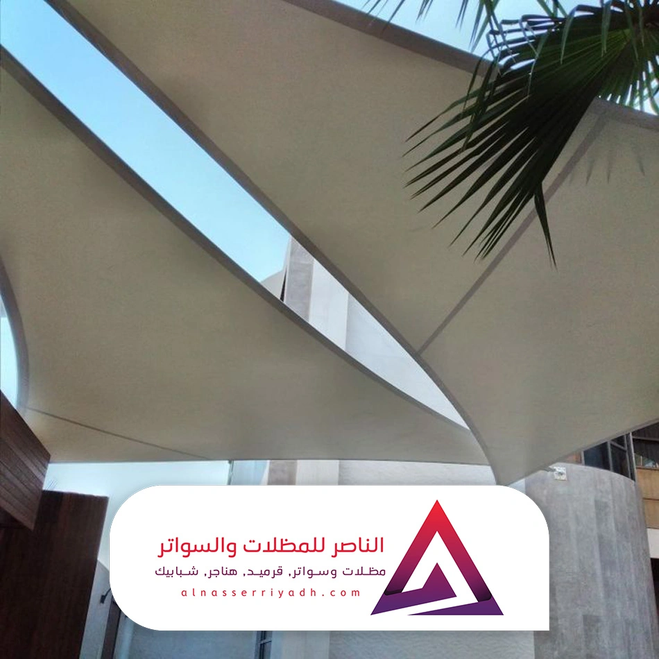 مظلة سيارة شراع في الرياض