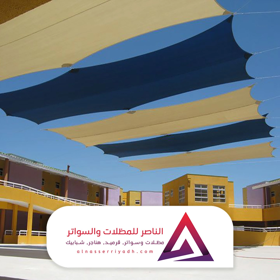 مظلة سيارة شراع في الرياض